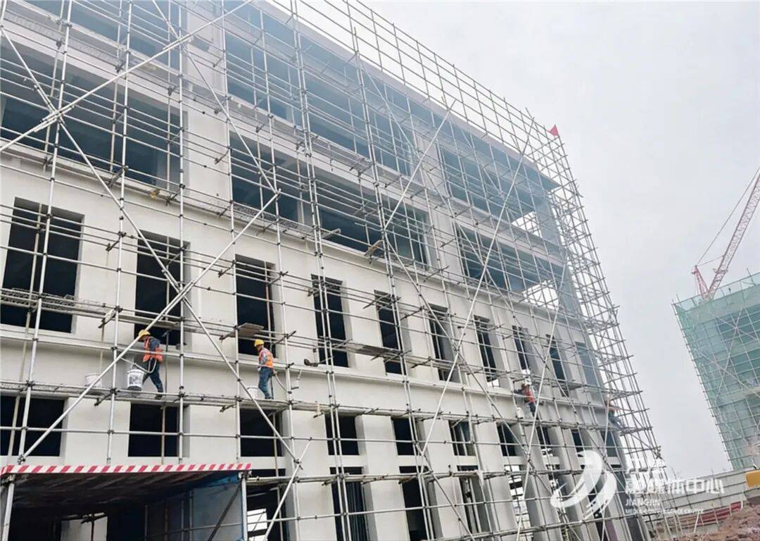 全顺电驱动基地项目施工现场