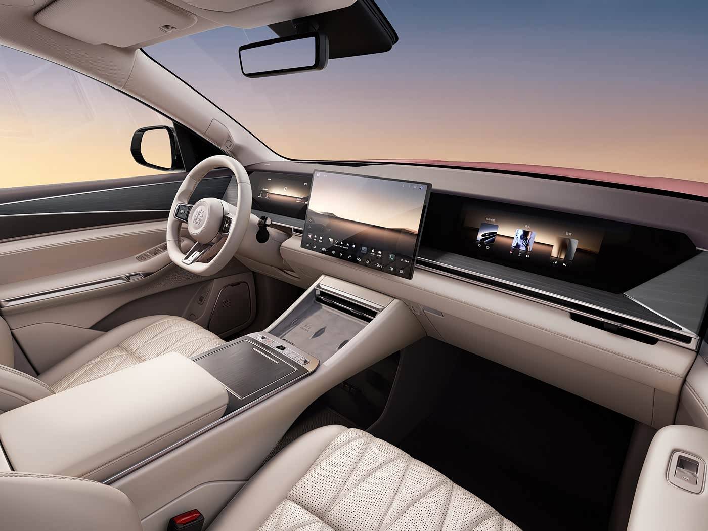 比亚迪大唐内饰官图