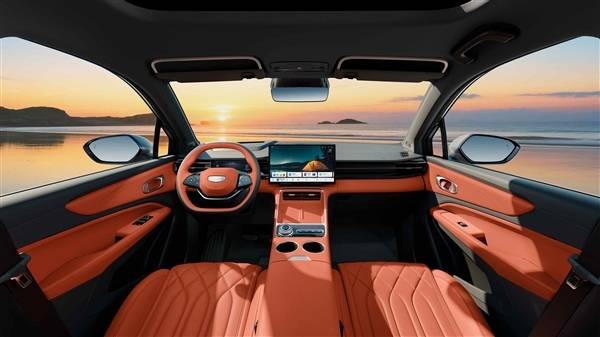 吉利博越REV内饰