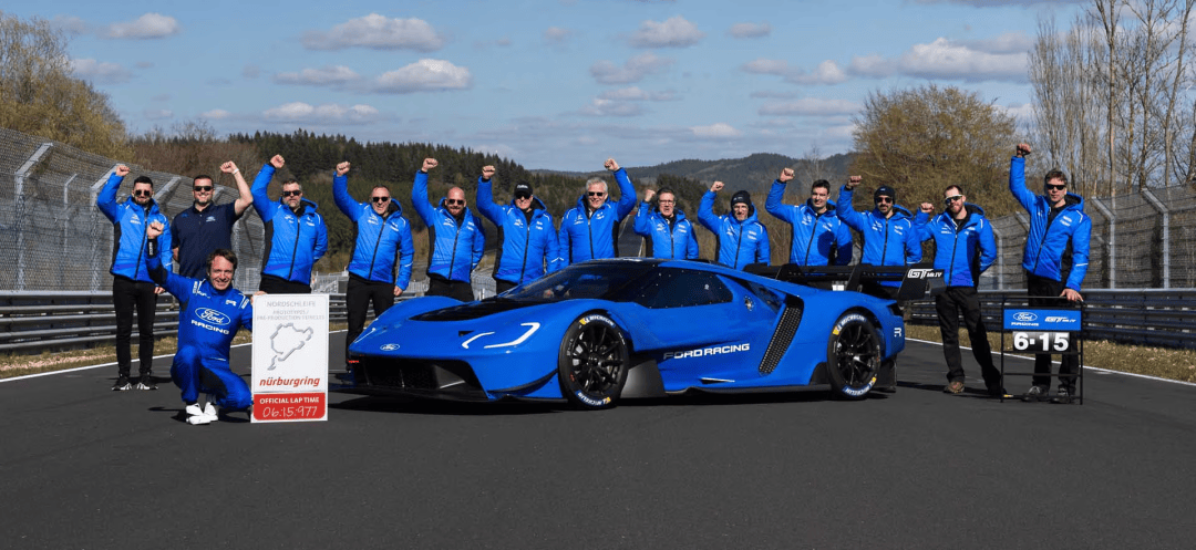 福特GT MK IV在纽北赛道